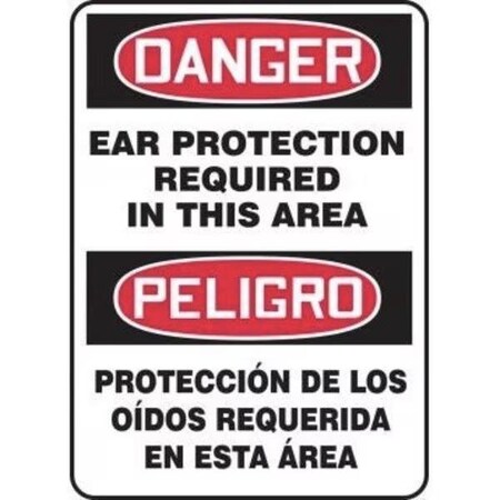 Accuform BILINGUAL Safety Sign SPANISH SBMPPE176XT SBMPPE176XT